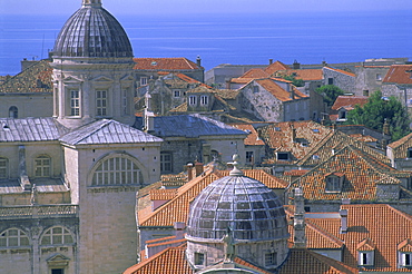 Old city, Dubrovnik, UNESCO World Heritage Site, Dalmatia, Dalmatian coast, Adriatic, Croatia, Europe