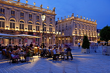 Place Stanislas, formerly Place Royale, dating from the 18th century, UNESCO World Heritage Site, Nancy, Meurthe et Moselle, Lorraine, France, Europe