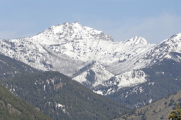 Mount Gardner, Winthrop area, North Cascades Range, Washington State, United States of America, North America