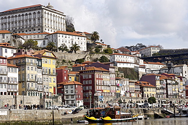 Riverside quarter of Ribeira, Oporto, Portugal, Europe