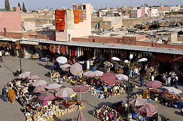 The souks in the Medina, Marrakesh, Morocco, North Africa, Africa
