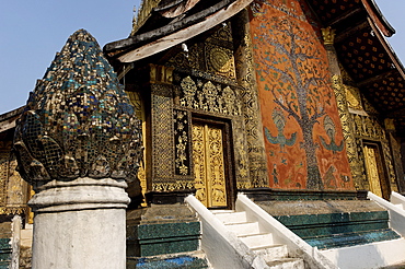 Wat Xieng Thong, founded by King Setthathirath, UNESCO World Heritage Site, Luang Prabang, Laos, Indochina, Southeast Asia, Asia