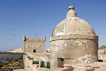 The Skala of the Port, old fishing port, Essaouira, historic city of Mogador, Morocco, North Africa, Africa