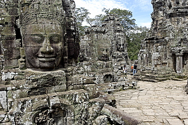 Ta Prohm temple dating from the mid 12th to early 13th centuries, Angkor, UNESCO World Heritage Site, Siem Reap, Cambodia, Indochina, Southeast Asia, Asia