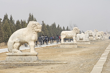 Eastern Qing tomb dating from between 1616 and 1911 AD, UNESCO World Heritage Site, Zunhua City, east of Beijing, China, Asia