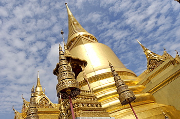 The Temple of the Emerald Buddha, Grand Palace, Bangkok, Thailand, Southeast Asia, Asia