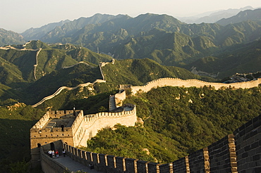 Great Wall of China at Badaling, first built during the Ming dynasty between 1368 and 1644, restored in the 1980s, UNESCO World Heritage Site, near Beijing, Hebei Province, China, Asia