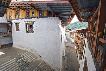 Punakha Dzong dating from 1637, Punakha, Bhutan, Asia