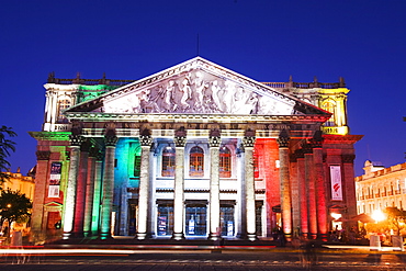 Teatro Degollado, Guadalajara, Mexico, North America