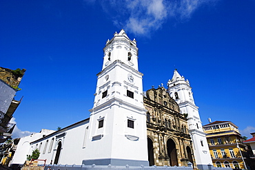 Cathedral, historical old town, UNESCO World Heritage Site, Panama City, Panama, Central America