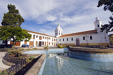 San Sebastian church, Historic Centre of Santa Ana de los Rios de Cuenca, UNESCO World Heritage Site, Cuenca, Ecuador, South America