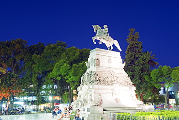 Statue of General Jose de San Martin, Plaza San Martin, Cordoba, Argentina, South America