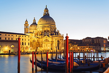 Basilica di Santa Maria della Salute on the Grand Canal, Venice, UNESCO World Heritage Site, Veneto, Italy, Europe