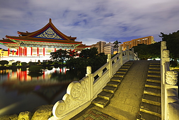 National Concert Hall, Chiang Kaishek Memorial Grounds, Taipei, Taiwan, Asia