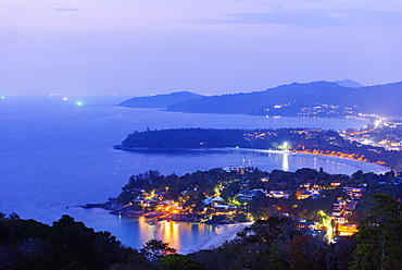 South East Asia, Thailand, Phuket, Kata beach view point