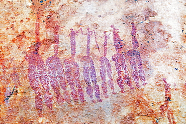 San rock art on the Sevilla Rock Art Trail, Cederberg Wilderness Area, Western Cape, South Africa, Africa