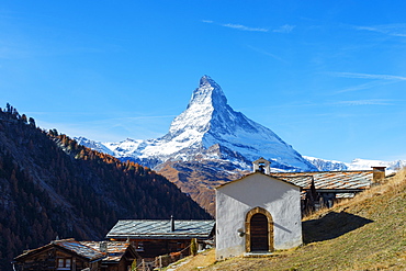 The Matterhorn, 4478m, Zermatt, Valais, Swiss Alps, Switzerland, Europe