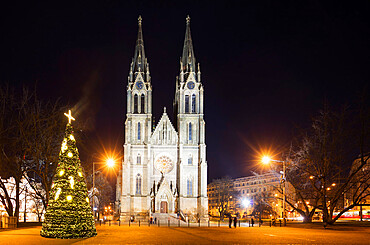 Church of Saint Ludmila, Prague, Czech Republic, Europe