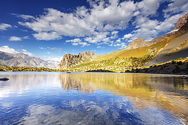 Alaudin Lake, Fan Mountains, Tajikistan, Central Asia, Asia