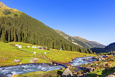 Altyn Arashan, Karakol, Kyrgyzstan, Central Asia, Asia