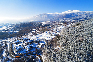 Vitosha Mountains on the edge of Sofia, Bulgaria, Europe