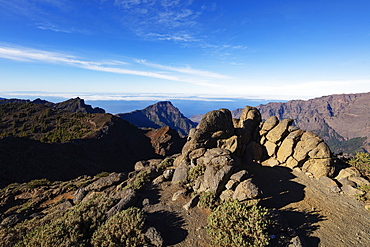 Caldera de Taburiente National Park, UNESCO Biosphere Site, La Palma, Canary Islands, Spain, Atlantic, Europe