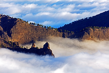 Caldera de Taburiente National Park, UNESCO Biosphere Site, La Palma, Canary Islands, Spain, Atlantic, Europe