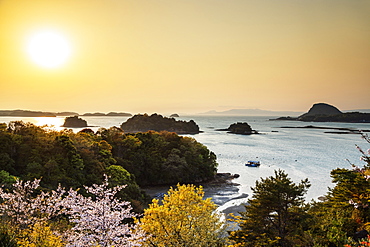 Amakusa Islands at sunset, Kumamoto Prefecture, Kyushu, Japan, Asia