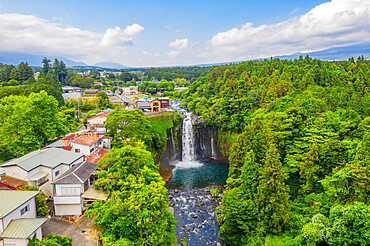 Otodome Falls, Fuji-Hakone-Izu National Park, UNESCO World Heritage Site, Shizuoka Prefecture, Honshu, Japan, Asia