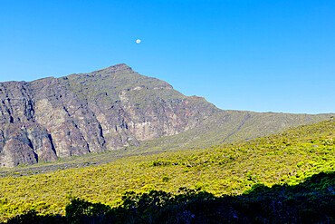 Moonrise, Haleakala National Park, Maui Island, Hawaii, United States of America, North America