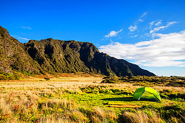 Campsite, Haleakala National Park, Maui Island, Hawaii, United States of America, North America