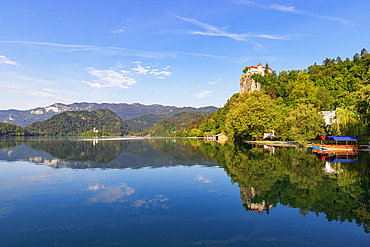 Bled Castle, Lake Bled, Serbia, Europe