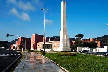 The Mussolini's Obelisk, Foro Italico, Rome, Lazio, Italy, Europe