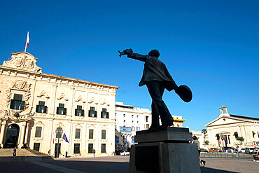 Freedom Square, Valletta, Malta, Mediterranean, Europe