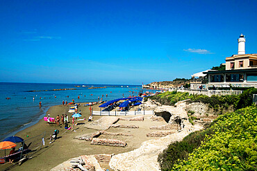 Anzio, Roman Emperor Nero's home, Anzio, Lazio, Italy, Europe