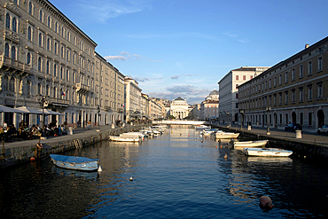 Grand Canal, Trieste, Friuli Venezia Giulia, Italy, Europe