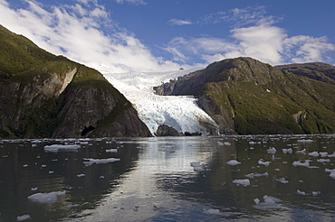 Garibaldi Glacier, Darwin National Park, Tierra del Fuego, Patagonia, Chile, South America