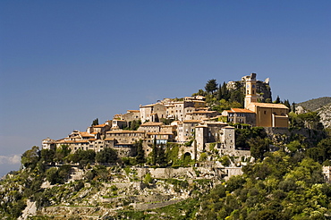 Eze village, Alpes Maritimes, Provence, Cote d'Azur, French Riviera, France, Europe