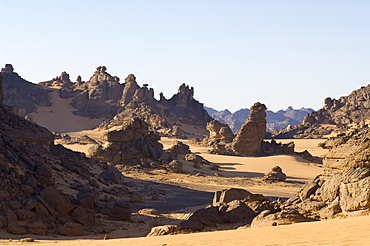 Akakus, Sahara desert, Fezzan, Libya, North Africa, Africa