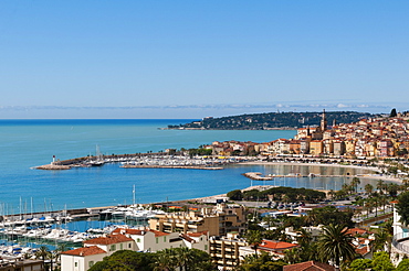 Menton, Provence-Alpes-Cote d'Azur, French Riviera, France, Mediterranean, Europe 