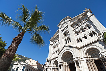 Monaco Cathedral, Principality of Monaco, Cote d'Azur, Europe 