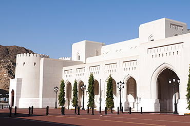 Sultan Qaboos Palace, Old Muscat, Muscat, Oman, Middle East