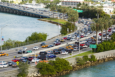 MacArthur Causeway, South Beach, Miami Beach, Florida, United States of America, North America