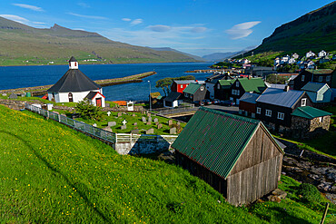 Haldarvik, Stremoy Island, Faroe Islands, Denmark, Europe