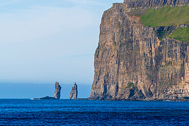 Risin Og Kellingin, Eysturoy Island, Faroe Islands, Denmark, Europe