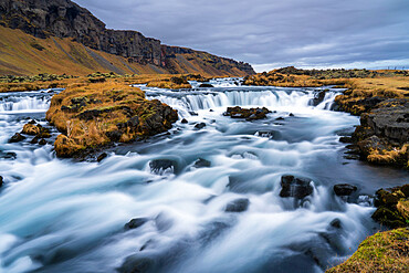 Fossalar River, Iceland, Polar Regions