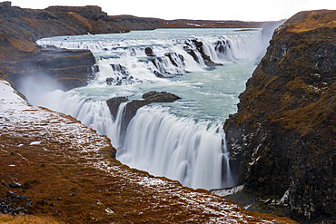 Gullfoss waterfall, Iceland, Polar Regions