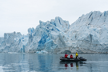 Lillyhookbreen glacier, Spitsbergen, Svalbard Islands, Norway.