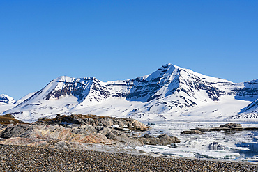 Gnalodden, Spitsbergen, Svalbard Islands, Norway.