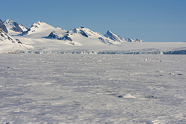 Brepollen, Spitsbergen, Svalbard Islands, Norway.